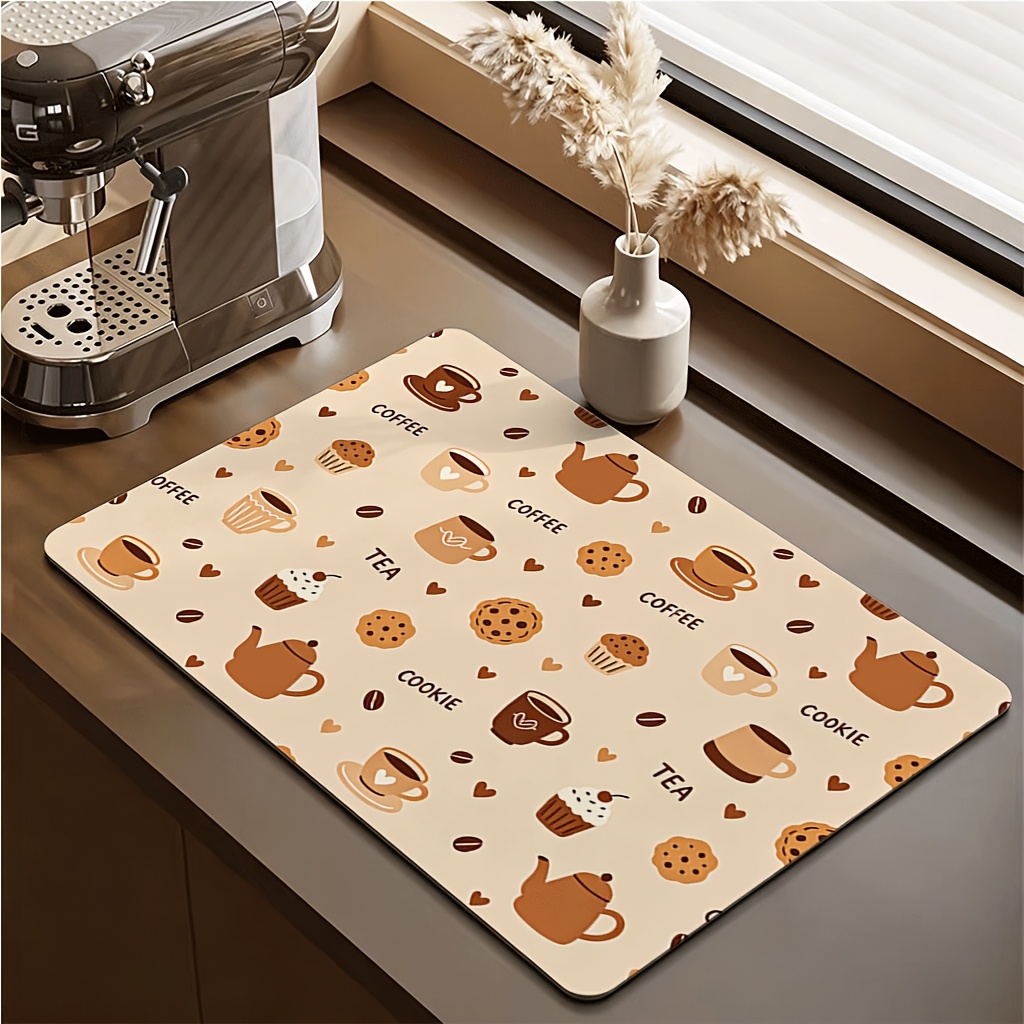 Cozy Christmas Coffee Bar Dish - đánh giá và giá Bar Mat Rubber