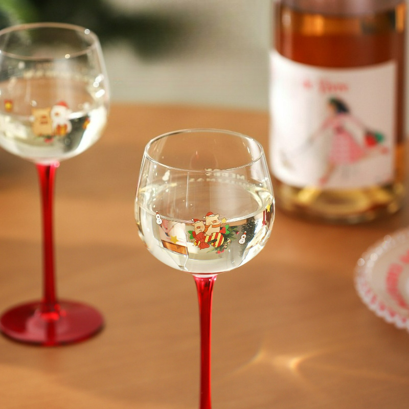 Lulu Pig Wine Glass Luxury Gob - đánh giá và giá Home Bar Set