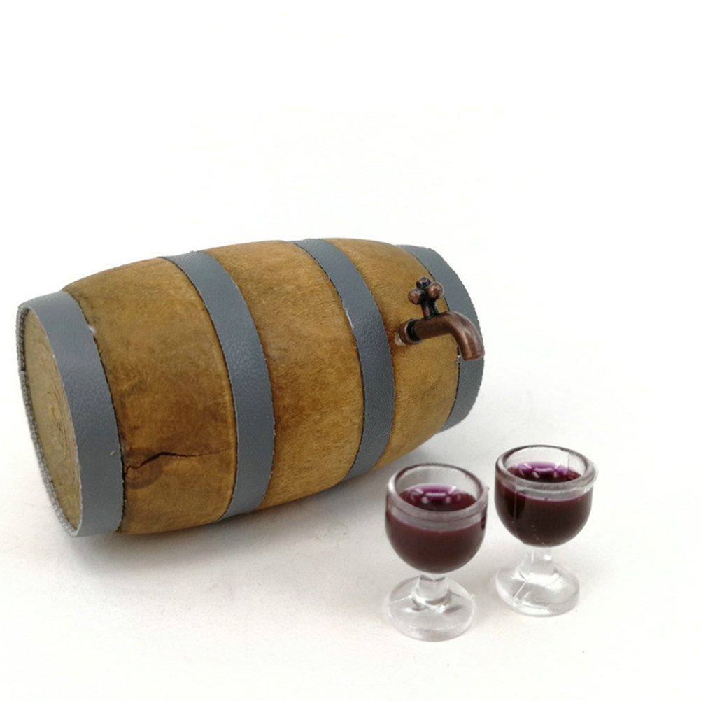 Mini Red Wine Barrel Set Reali - đánh giá và giá Home Bar Set
