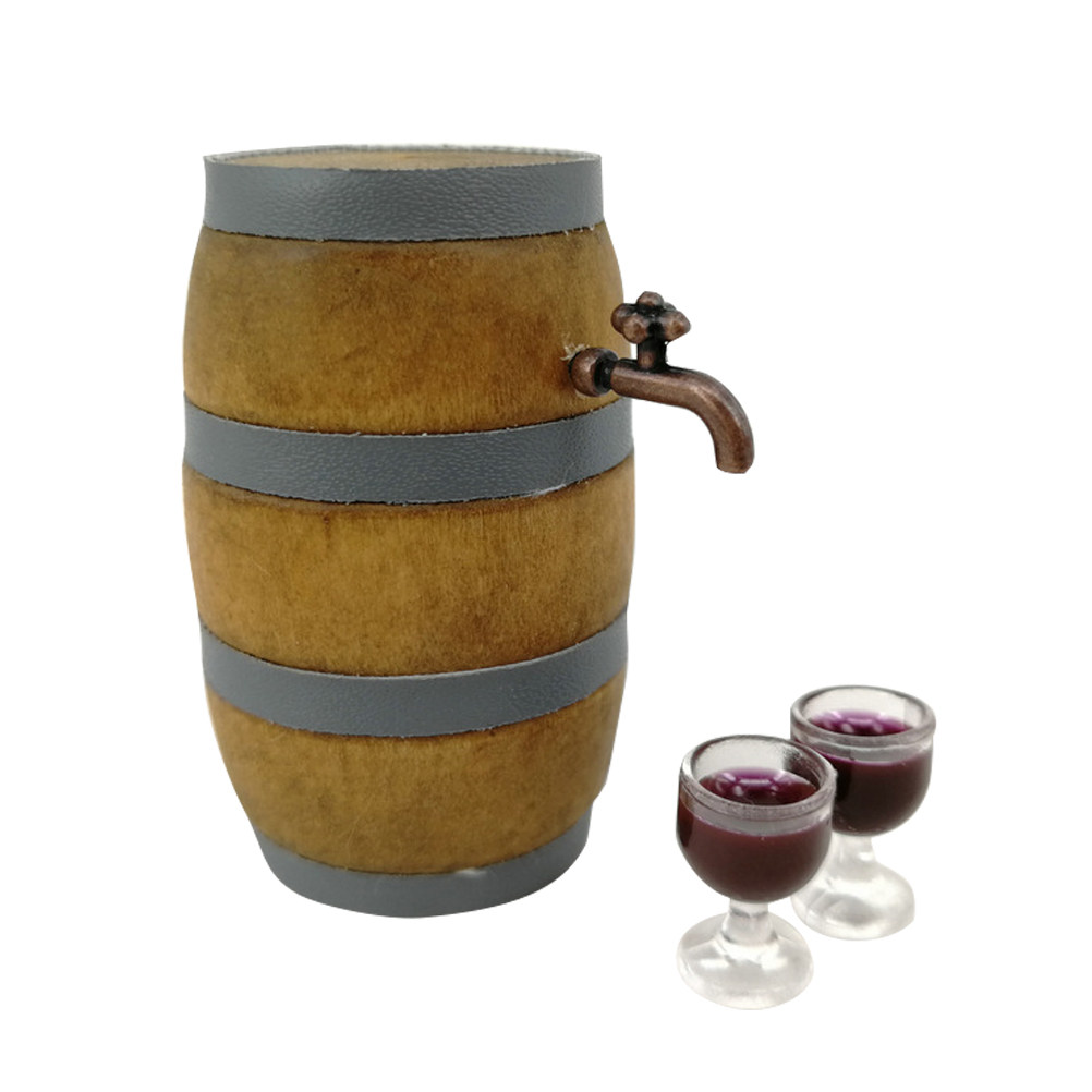 Mini Red Wine Barrel Set Reali - đánh giá và giá Home Bar Set